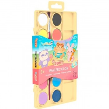Темпера Jovi Разноцветный (12 штук)