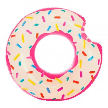 Надувное колесо Intex Donut Розовый 107 x 99 x 23 cm (12 штук)
