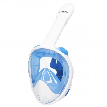 Маска с трубкой и подставкой для спортивных камер AquaSport Синий Белый (4 штук)
