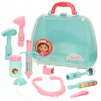 Игрушечный медицинский саквояж с аксессуарами Gabby's Dollhouse (4 штук)