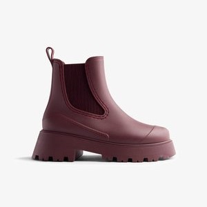 BELDING - Platform ankle boots - burdeos
