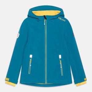 TROLLFJORD UNISEX - Soft shell jacket - atlantic blue/ginger TROLLFJORD UNISEX - Soft shell jacket - atlantic blue/ginger