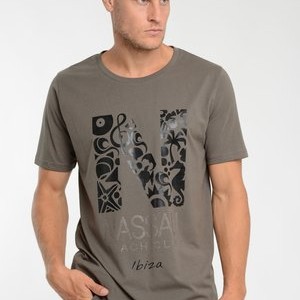 Print T-shirt - graphite Print T-shirt - graphite