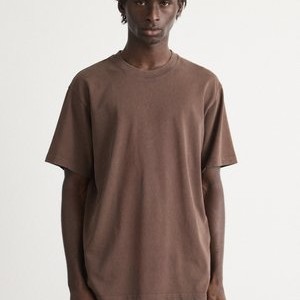 COMBED DYE TEE - Basic T-shirt - demitasse COMBED DYE TEE - Basic T-shirt - demitasse