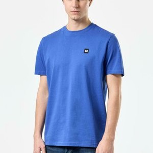 CANNON BADGE TEE - Basic T-shirt - bluebell CANNON BADGE TEE - Basic T-shirt - bluebell
