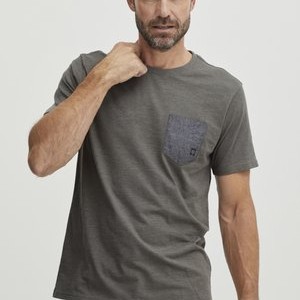 FQDante - Basic T-shirt - peat melange FQDante - Basic T-shirt - peat melange
