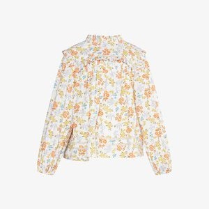 Blouse - orange mehrfarbig