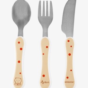 3 TLG SET - Kids' cutlery - beige 3 TLG SET - Kids' cutlery - beige