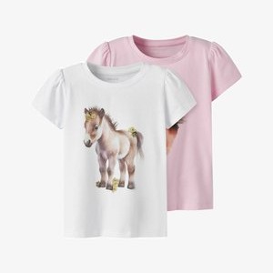 2ER-PACK - Print T-shirt - ballerina