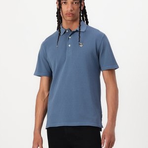 EMILIO - Polo shirt - steel blue EMILIO - Polo shirt - steel blue
