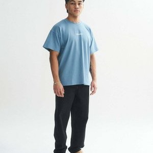 MARIA COMMUNITY - Print T-shirt - light blue MARIA COMMUNITY - Print T-shirt - light blue