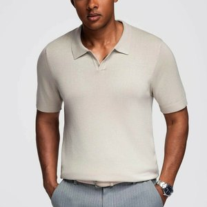 BUTTONLESS - Polo shirt - light grey BUTTONLESS - Polo shirt - light grey