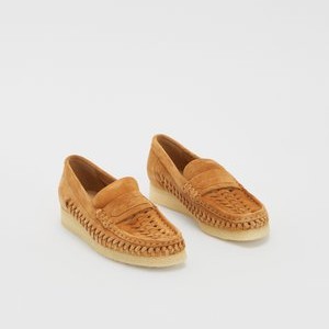 WALLALOAFER WEAVE - Slip-ons - tan WALLALOAFER WEAVE - Slip-ons - tan