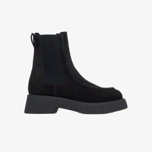 Z WŁOSKIEGO NATURALNEGO - Platform ankle boots - black Z WŁOSKIEGO NATURALNEGO - Platform ankle boots - black
