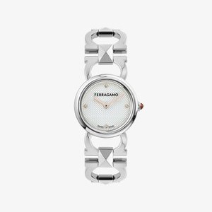 DOUBLE GANCINI - Watch - silvertone DOUBLE GANCINI - Watch - silvertone