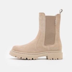 Platform ankle boots - almond Platform ankle boots - almond