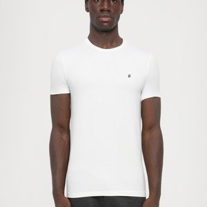 SLIM FIT - Basic T-shirt - white SLIM FIT - Basic T-shirt - white