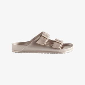WITH ADJUSTABLE BUCKLES STANDARD - Pool slides - rose gold WITH ADJUSTABLE BUCKLES STANDARD - Pool slides - rose gold