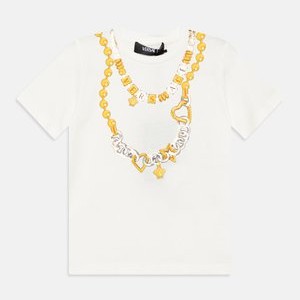 BABY LOGHI NECKLACE PRINT UNISEX - Print T-shirt - white/multicolor BABY LOGHI NECKLACE PRINT UNISEX - Print T-shirt - white/multicolor