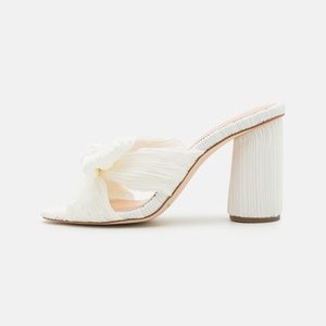 PENNY KNOT MULE - Heeled mules - white PENNY KNOT MULE - Heeled mules - white