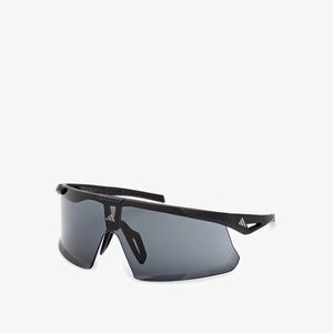 Sports glasses - matte black smoke gray