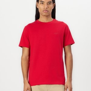 ALPHIS - Basic T-shirt - dark red ALPHIS - Basic T-shirt - dark red