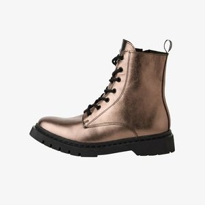 Platform ankle boots - bronce