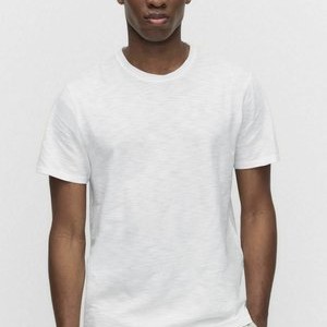 HARRY CREW NECK TEE - Basic T-shirt - white