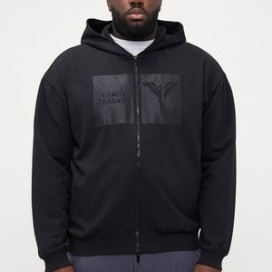 ZIP HOODIE - Zip-up sweatshirt - black