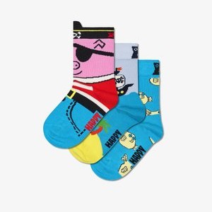 3-PACK TREASURE CHEST GIFT - Socks - blue