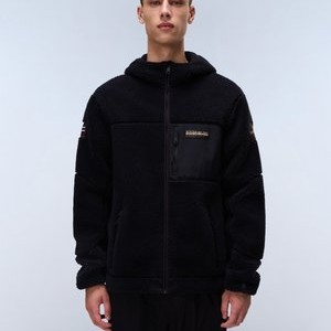 YUPIK - Fleece jacket - black YUPIK - Fleece jacket - black