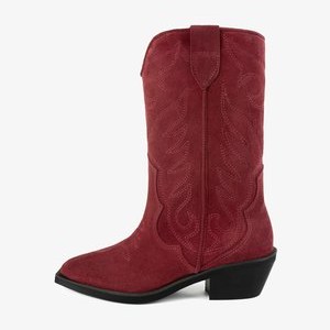 ALABAMA - Cowboy/biker ankle boot - bordeaux ALABAMA - Cowboy/biker ankle boot - bordeaux
