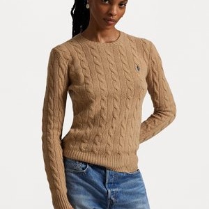 JULIANNA LONG SLEEVE PULLOVER - Jumper - camel melange JULIANNA LONG SLEEVE PULLOVER - Jumper - camel melange