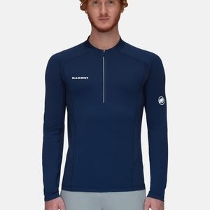 AENERGY FL HALF ZIP - Long sleeved top - marine AENERGY FL HALF ZIP - Long sleeved top - marine
