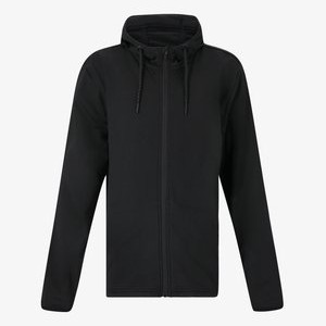 Zip-up sweatshirt - black Zip-up sweatshirt - black