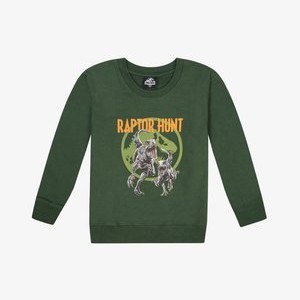 JURASSIC WORLD - Sweatshirt - dunkelgrün JURASSIC WORLD - Sweatshirt - dunkelgrün
