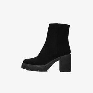 KHAN - Platform ankle boots - zwart KHAN - Platform ankle boots - zwart