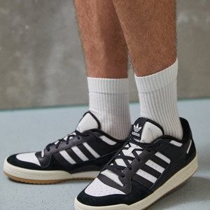 FORUM LOW CL UNISEX - Trainers - core black/white/cream white FORUM LOW CL UNISEX - Trainers - core black/white/cream white