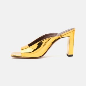 ISA - Heeled mules - mirror gold ISA - Heeled mules - mirror gold