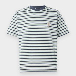 BOXY TOP UNISEX - Print T-shirt - blue BOXY TOP UNISEX - Print T-shirt - blue