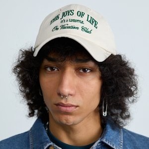 JOYS OF LIFE UNISEX - Cap - beige JOYS OF LIFE UNISEX - Cap - beige