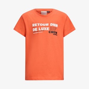 ZEB - Print T-shirt - orange coral