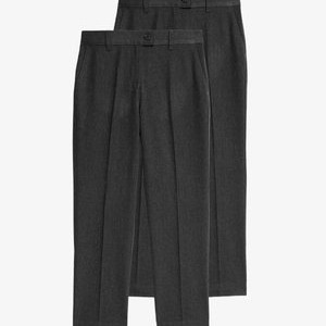 2PK SLIM ADJ - Trousers - grey