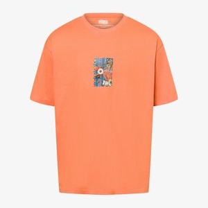 Print T-shirt - orange Print T-shirt - orange