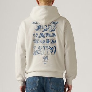 501 DAY RELAXED GRAPHIC - Sweatshirt - egret 501 DAY RELAXED GRAPHIC - Sweatshirt - egret