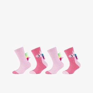 4 PACK - Socks - shocking pink