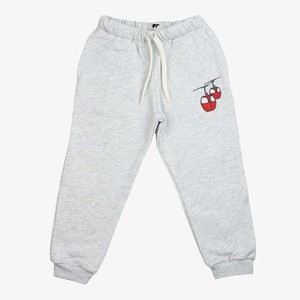 LIFTS - Tracksuit bottoms - melange grey LIFTS - Tracksuit bottoms - melange grey