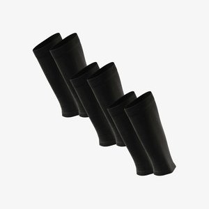 CALF COMPRESSION SLEEVES 3-PACK - Leg sleeves - black CALF COMPRESSION SLEEVES 3-PACK - Leg sleeves - black