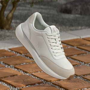 ATHLEISURE RUNNER - Trainers - bright white/creamy white ATHLEISURE RUNNER - Trainers - bright white/creamy white