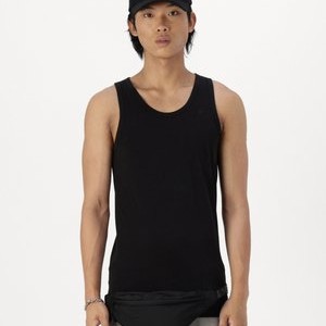 BASE TANK 2 PACK - Top - black BASE TANK 2 PACK - Top - black